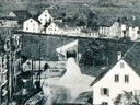 Eisenbahnbrücke Binzmühlestrasse (um 1912)
