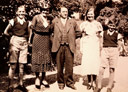 August Erni-Gugolz (1938) mit Familie
