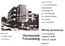 Restaurant Felsenberg (1975)