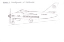 Fesselflugmodell AW-11 mit Propeller (1995-1)